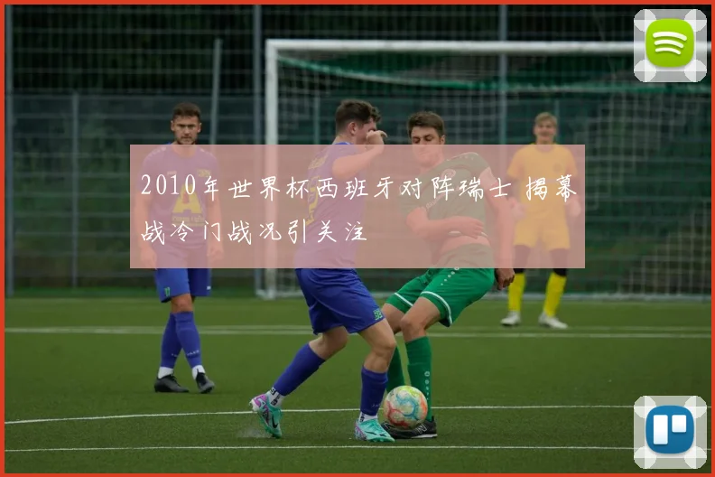 2010年世界杯西班牙对阵瑞士 揭幕战冷门战况引关注