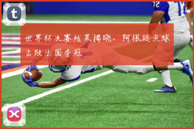 世界杯决赛结果揭晓,阿根廷点球击败法国夺冠